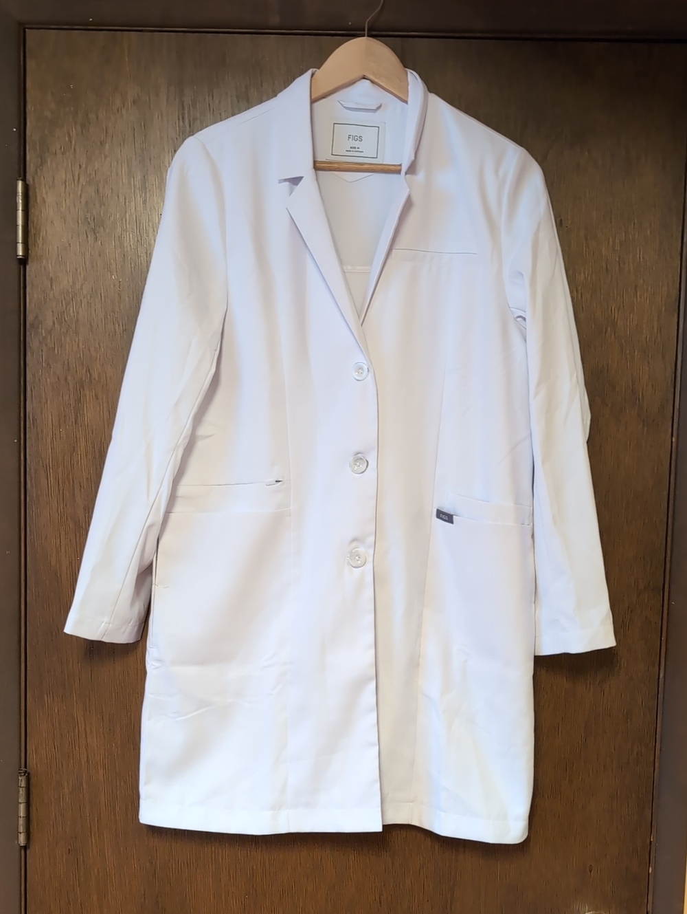 FIGS Women’s White Lab Coat Jacket - Professional Medical Coat